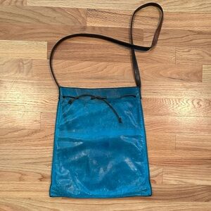 Jutta Neumann Turquoise Leather Bag